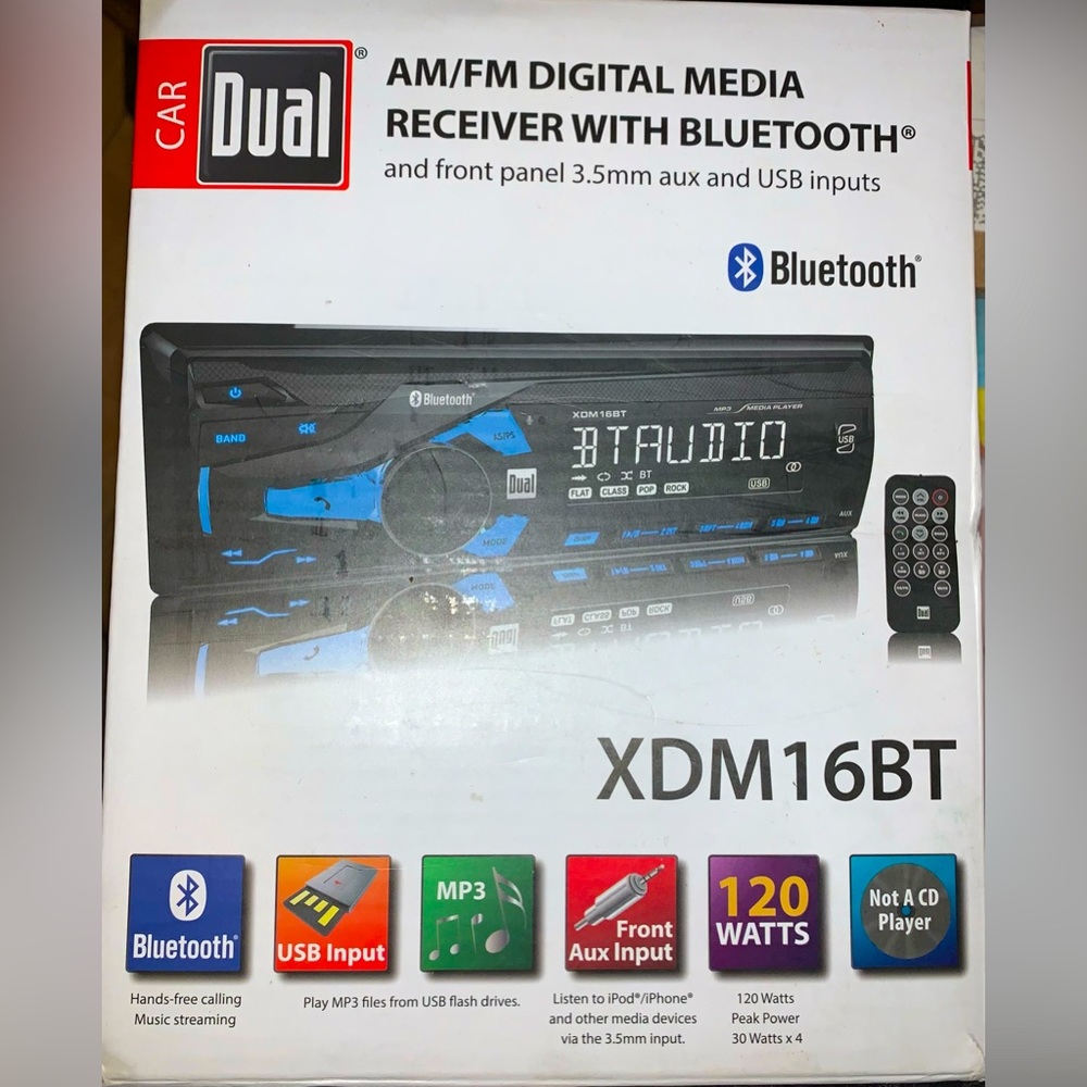 Dual Electronics Bluetooth Media Receiver